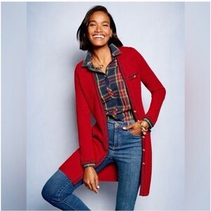 Talbots Classic Shirt Scenic Plaid Size 10